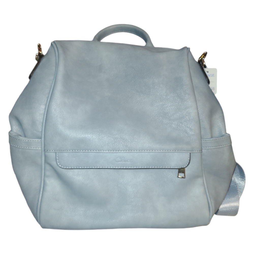 Chic Light Blue Backpack - image 6